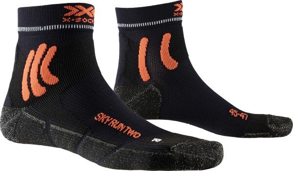 X-SOCKS Women Sky Run Two opal black/arctic white