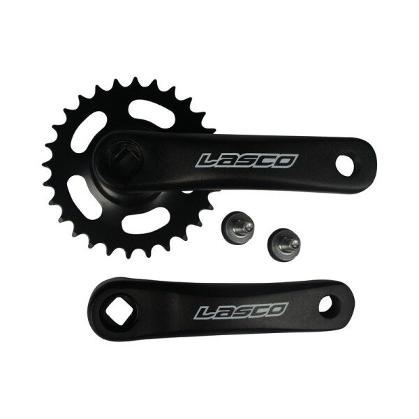 Mustang Kettenradgarnitur 28Z. 127mm Stahl schwarz