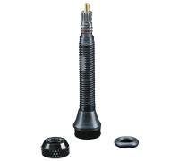 Schwalbe Tubeless Ventil Set Alu Schwarz 40mm Velo