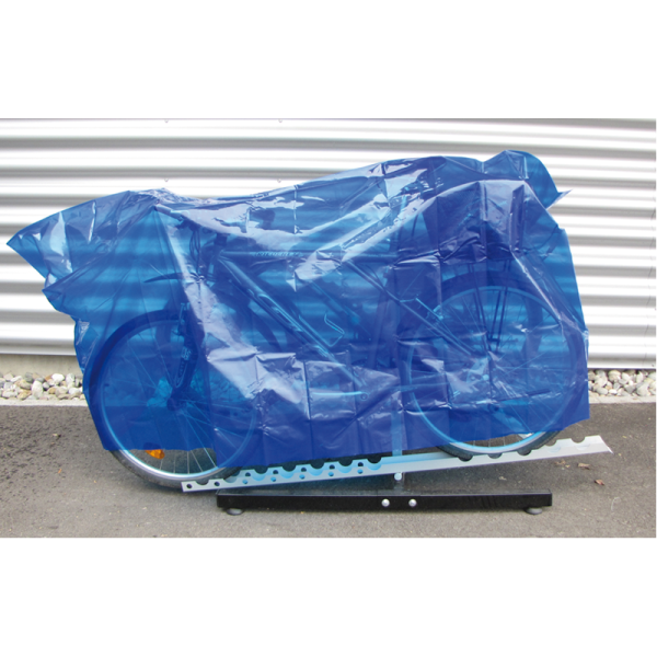 Incirca Zweirad-Blache, aus PVC, Farbe: Blau, 100 cm x 200 cm