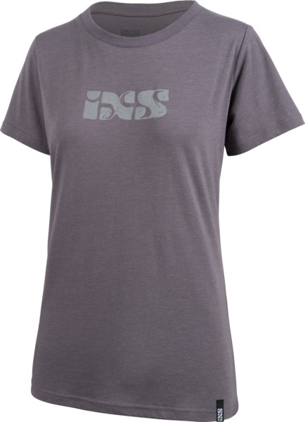 iXS Damen Brand Organic 2.0 Tee dirty purple 40