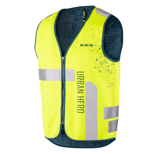 Wowow Leuchtweste URBAN HERO JACKET gelb XL