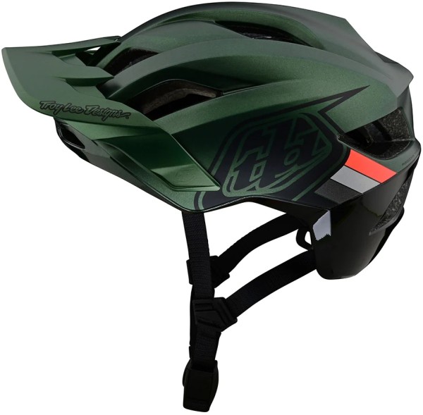 Troy Lee Designs Flowline SE Helmet Mips, Badge Forest / Charcoal, 53-56