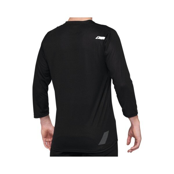 3/4 Jersey Airmatic schwarz XL