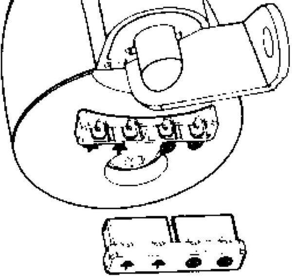 AXA Kabelstecker schwarz