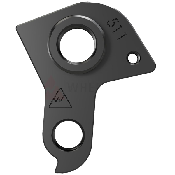 Wechselauge, Typ 511 Orbea, Steckachse M12x1.0, Fixierung M4x12 mm
