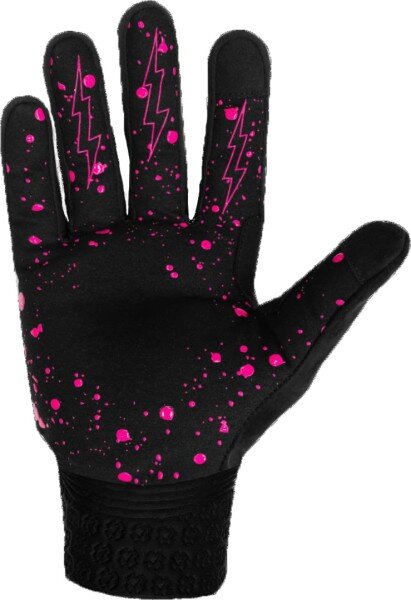 Winter Rider Gloves black/grey bolt S
