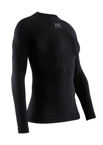 X-BIONIC Women Merino Shirt LG SL black/black