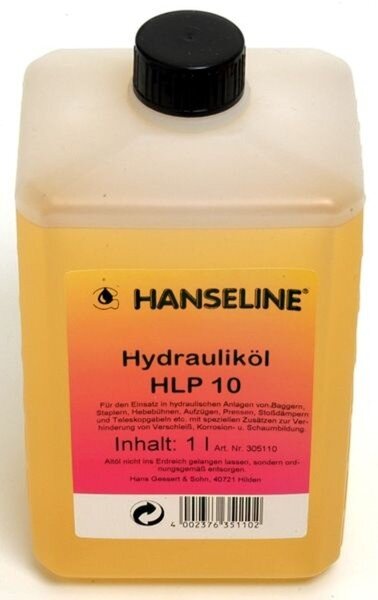 Hanseline Mineralöl HLP-10, Flasche 1lt