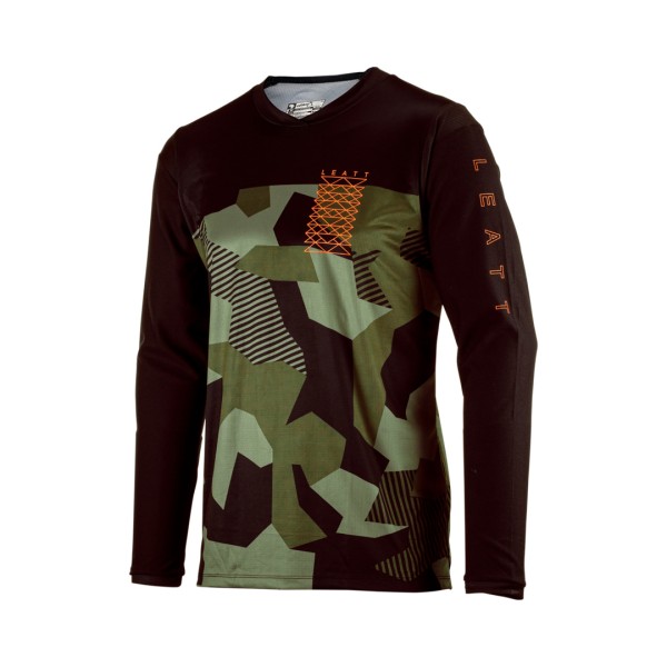 Leatt Jersey MTB Gravity 4.0 Jr. camo M