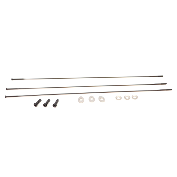 Spoke and Nipple 256mm CX-Ray Straight Pull Qty 3