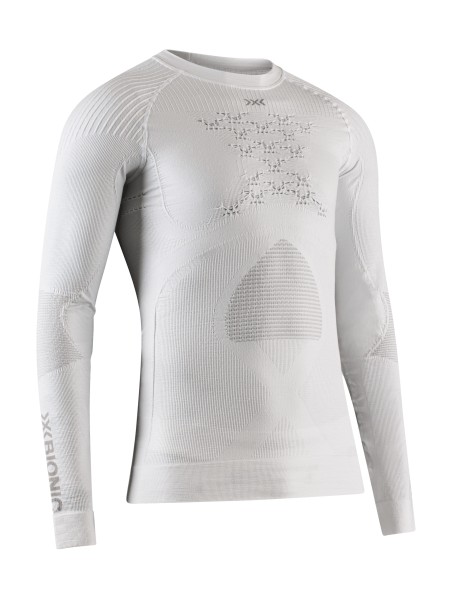 X-BIONIC UNISEX Energy Accumulator 4.0 Armadillo Shirt LG SL arctic white/pearl grey, XL