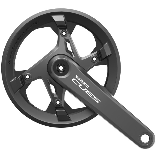 Shimano Kettenradgarnitur CUES FC-U6000 170 mm 42 Zähne Hosenschutz