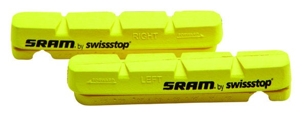 SwissStop Sram Bremsschuhe Road Gelb