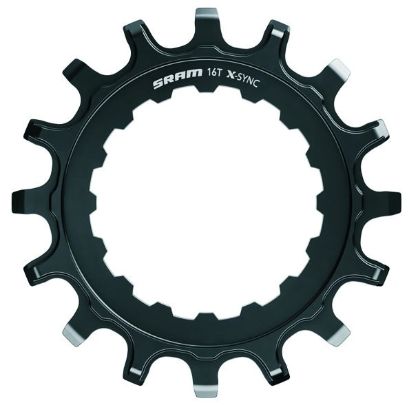 Sram Kettenblatt EX1 X-Sync 16Z Stahl Ritzel fr Bosch Motor schwarz