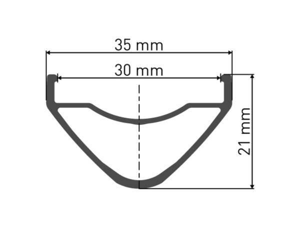 XM 481 Felge DB 27.5" 30 28L