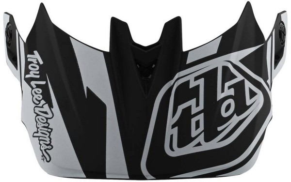 Troy Lee Designs D4 2020 Helmet Visor, Slash Black/White