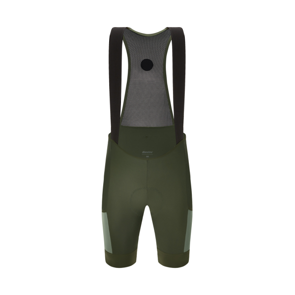 Trägerhose kurz, GRAVEL, Herren, GRÜN, XXL