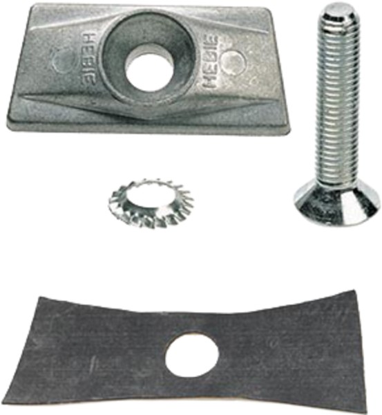 hebie Gegenplatte mit Senkschraube M10 x 55mm