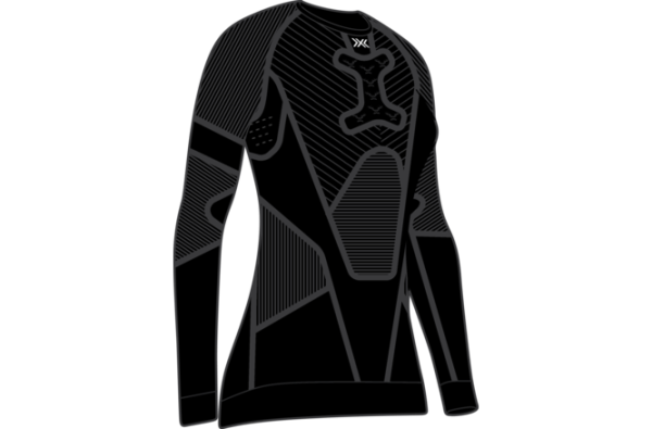 X-BIONIC Women Symbio Merino Shirt LS opal black