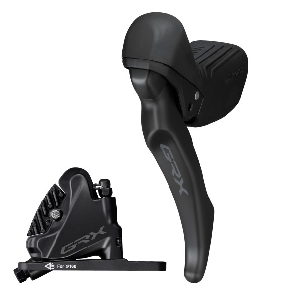 Shimano Scheibenbremsen-Set GRX BR-RX400 mit BL-RX610 vorne