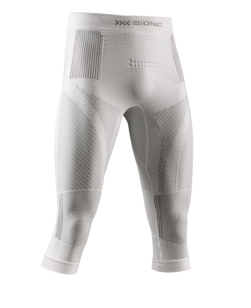 X-BIONIC UNISEX Energy Accumulator 4.0 Armadillo 3/4 pants arctic white/pearl grey, XL