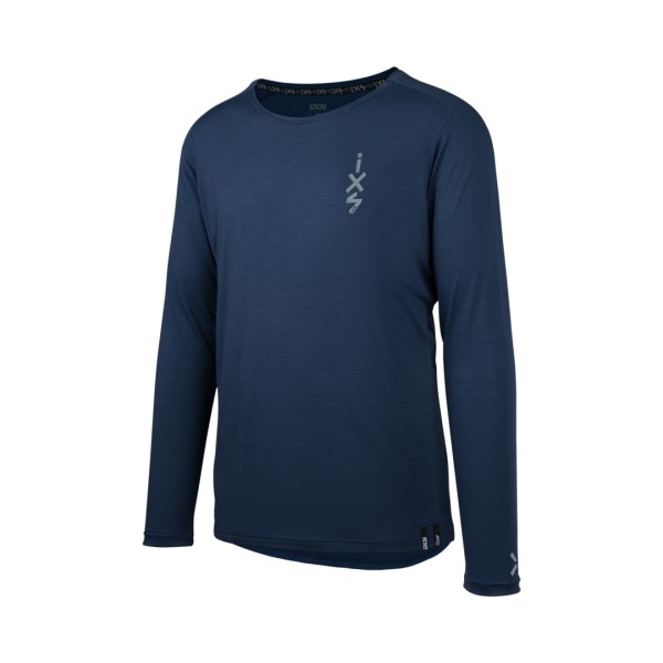Flow Merino Langarm Jersey marine XS