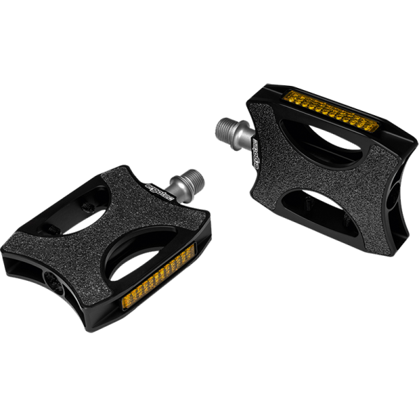 Ergotec Pedale, EP Urban 9/16" 7mm Lager gedichtet BLACK Format: 98x78mm Sandpapierauflage
