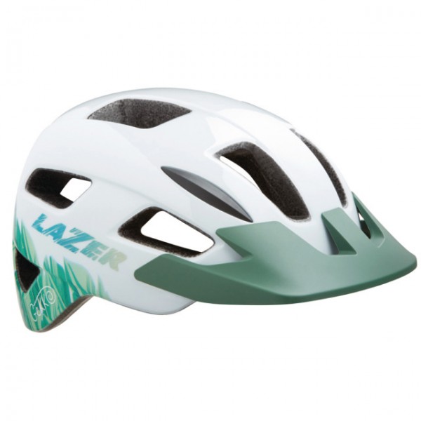 LAZER Kids Gekko Helm white tropica, 50-56l