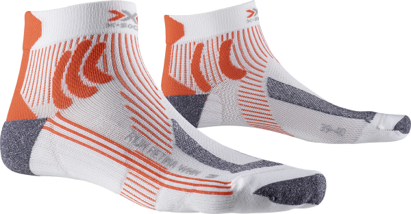 X-SOCKS Women Run Retina white/orange