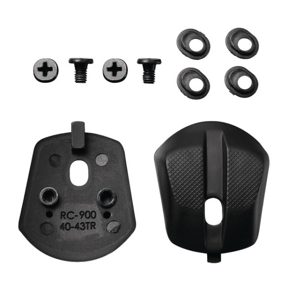 Shimano Replaceable Heel Pads black