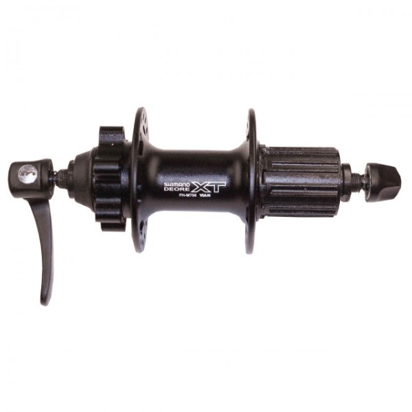 Shimano HR-Nabe Deore XT FH-M756 135 mm 32-Loch 8/9/10-G 6-Loch QR schwarz Box