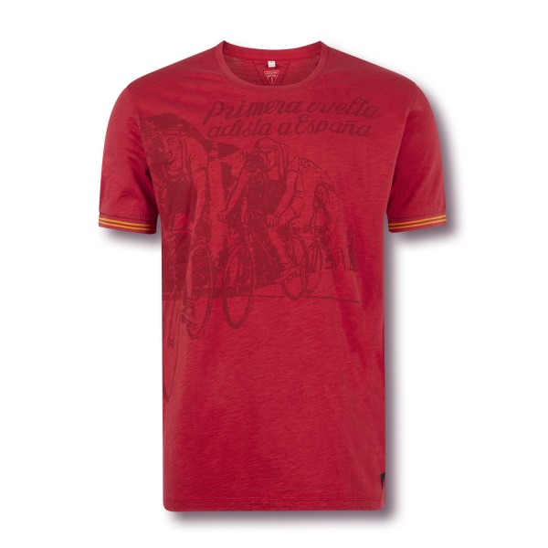 Le Patron Primera Vuelta T-Shirt red, XXL