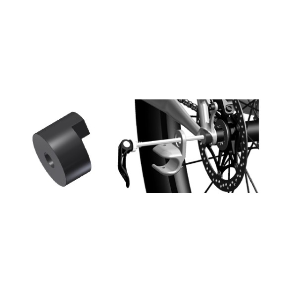 THULE 3D Ausfallende Adapter 10 mm Abstandhalter schwarz