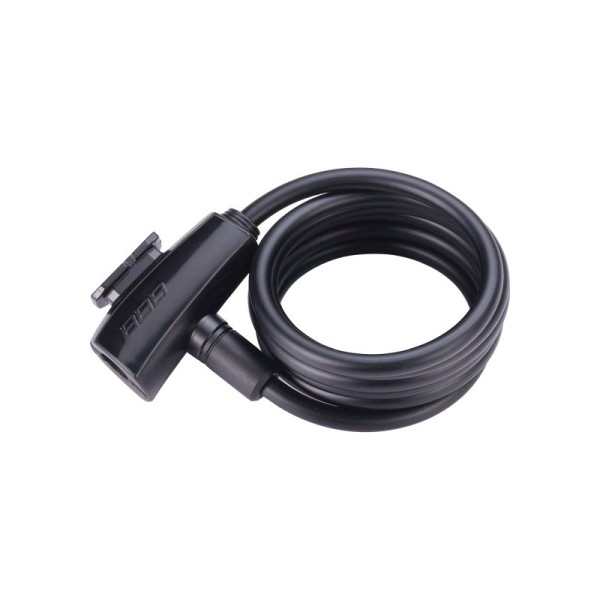 BBB Spiralkabelschloss Quicksafe schwarz