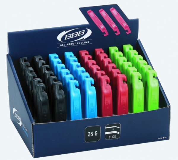 BBB PNEUHEBEL EASYLIFT BOX 48X3 STK. 4-FARBE