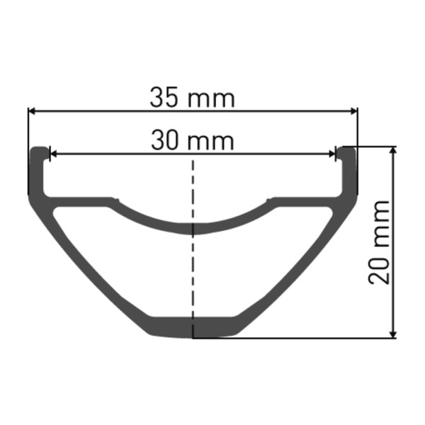 H 1900 SPLINE Laufrad 29" CL 30 148/12