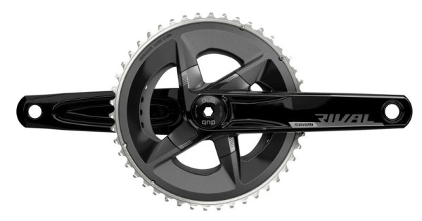 Sram Kurbel Rival D1 175mm 48-35Z DUB 107 BCD, Alu, schwarz