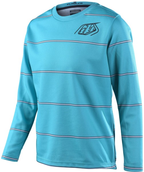 Troy Lee Designs Flowline LS Jersey Youth S, Revert Ivy