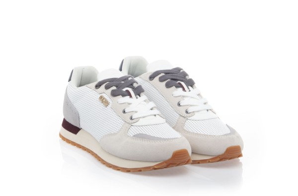 Colmar Shoe Men Travis Actual 019 white-navy-burgundy 43