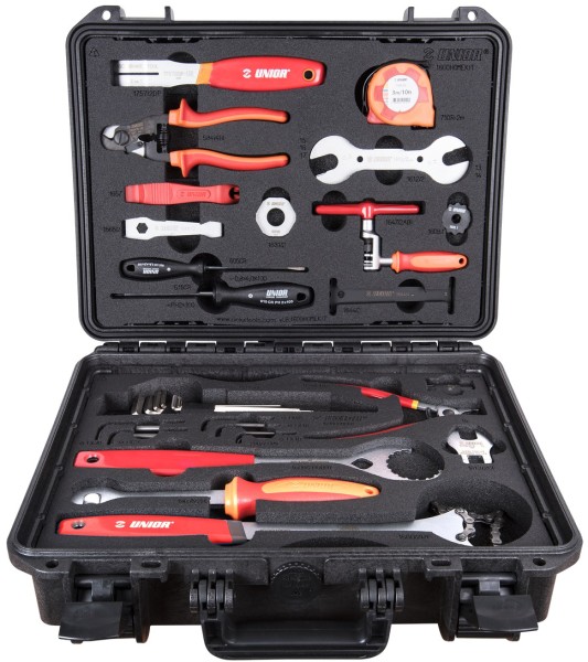 Unior Pro Home Bike-Werkzeugset, 34-Teilig