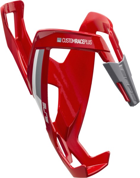 Elite Bidonhalter Custom Race Plus, Rot / Weiss glanz, 74mm