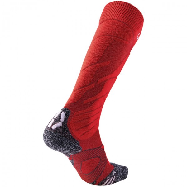 UYN Lady Ski Magma Socks dark red / red