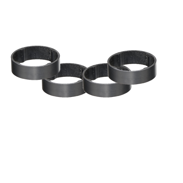 Response Spacer, UD finish Carbon 10mm 2.8g SET 4 Stück FHS-SP10U