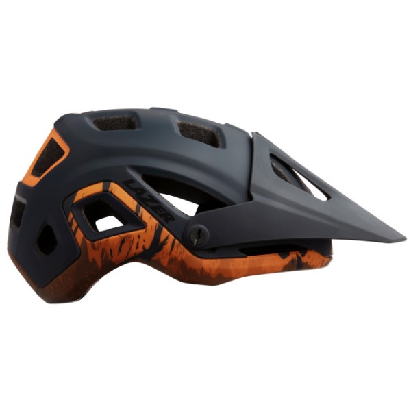 LAZER Unisex MTB Impala MIPS Helm matte cobalt orange 52-56