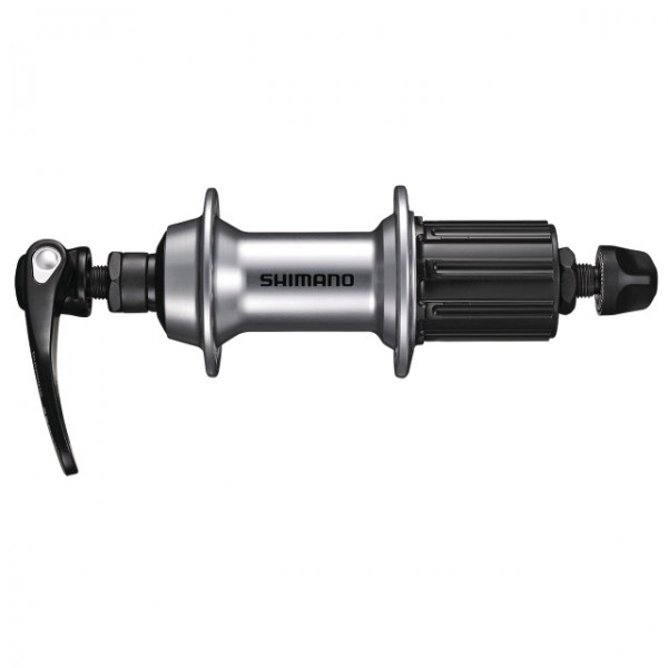 Shimano HR-Nabe Tiagra FH-RS400 130 mm 32-Loch 8/9/10/11 QR silber Box