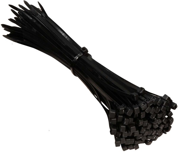 Price Kabelbinder 250x3.6mm schwarz, Sack à 100 Stück