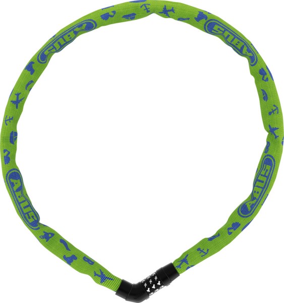 Abus Kettenschloss 4804C/75 Symbols ohne Halter lime