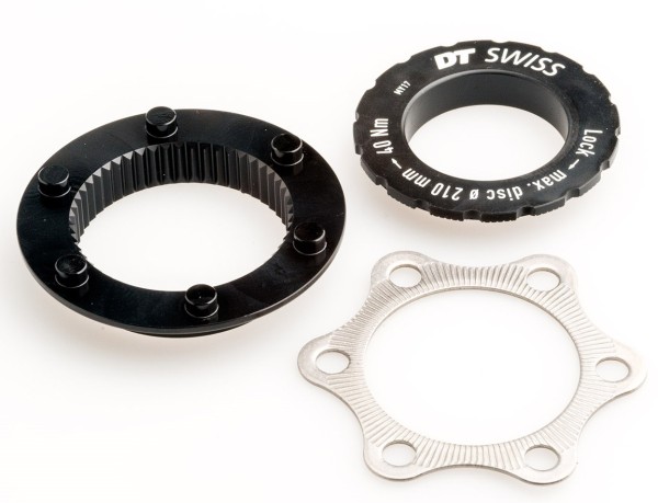 DT Swiss Center Lock Adapter 15mm MTB, 1 Stk. für 6 Loch Scheibe