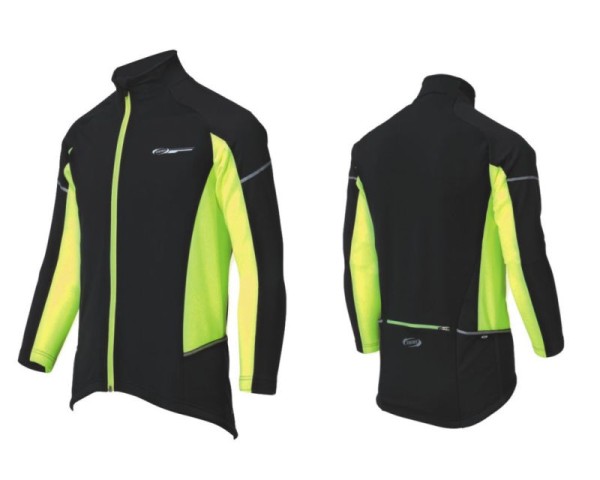 BBB Winterjacke Herren,mit Windstopper neongelb S